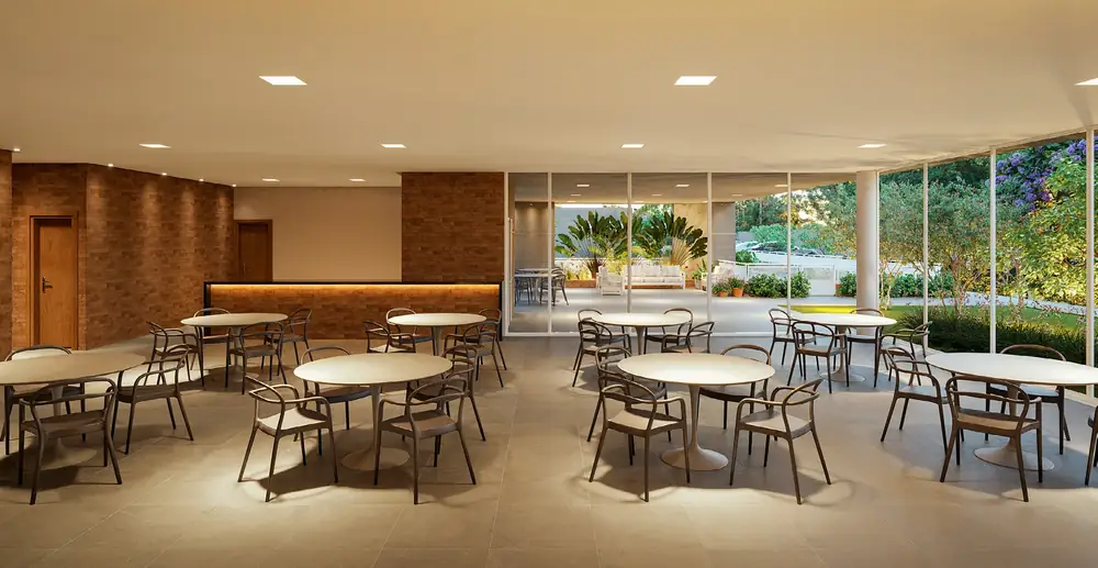 Perspectiva ilustrada — Encontros e celebrações — Park Plaza Murilópolis